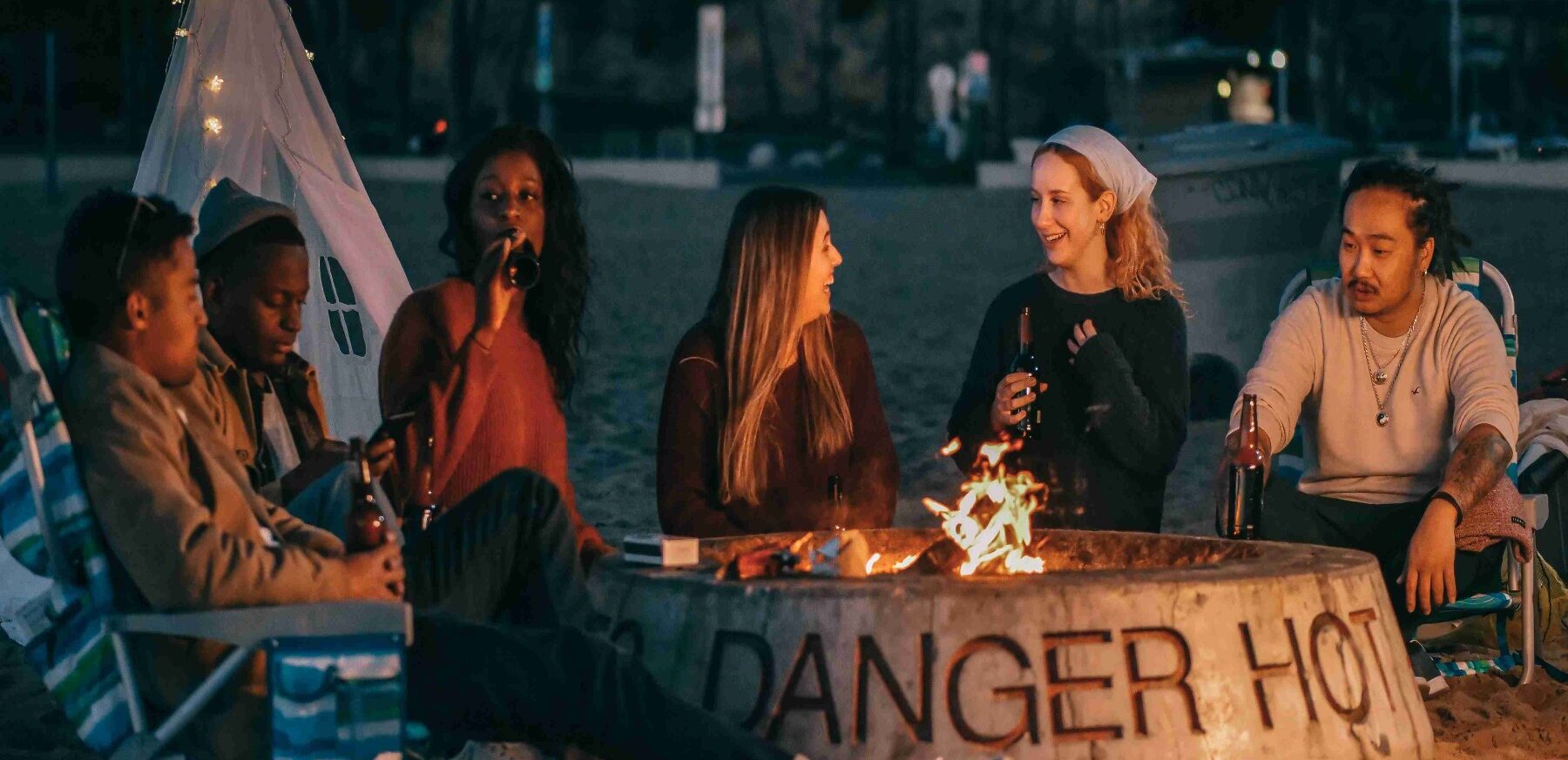 camping games - Campfire Charades